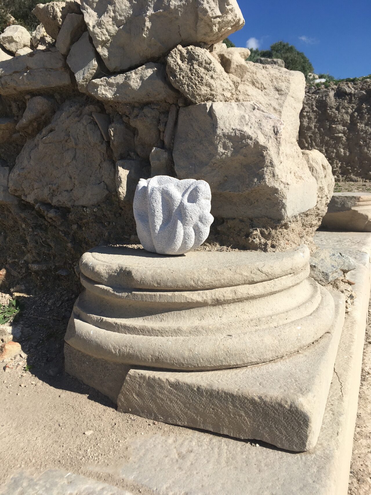 Votive for Demeter (2024) - Pumice Stone - Knidos Ancient City